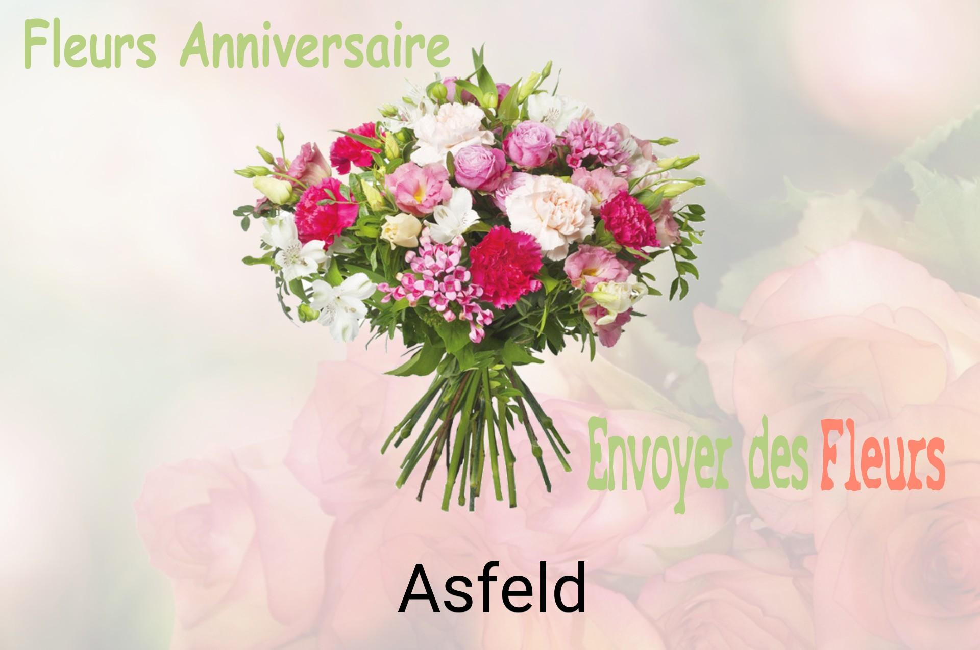 Bouquet de fleurs d’anniversaire livré à Asfeld