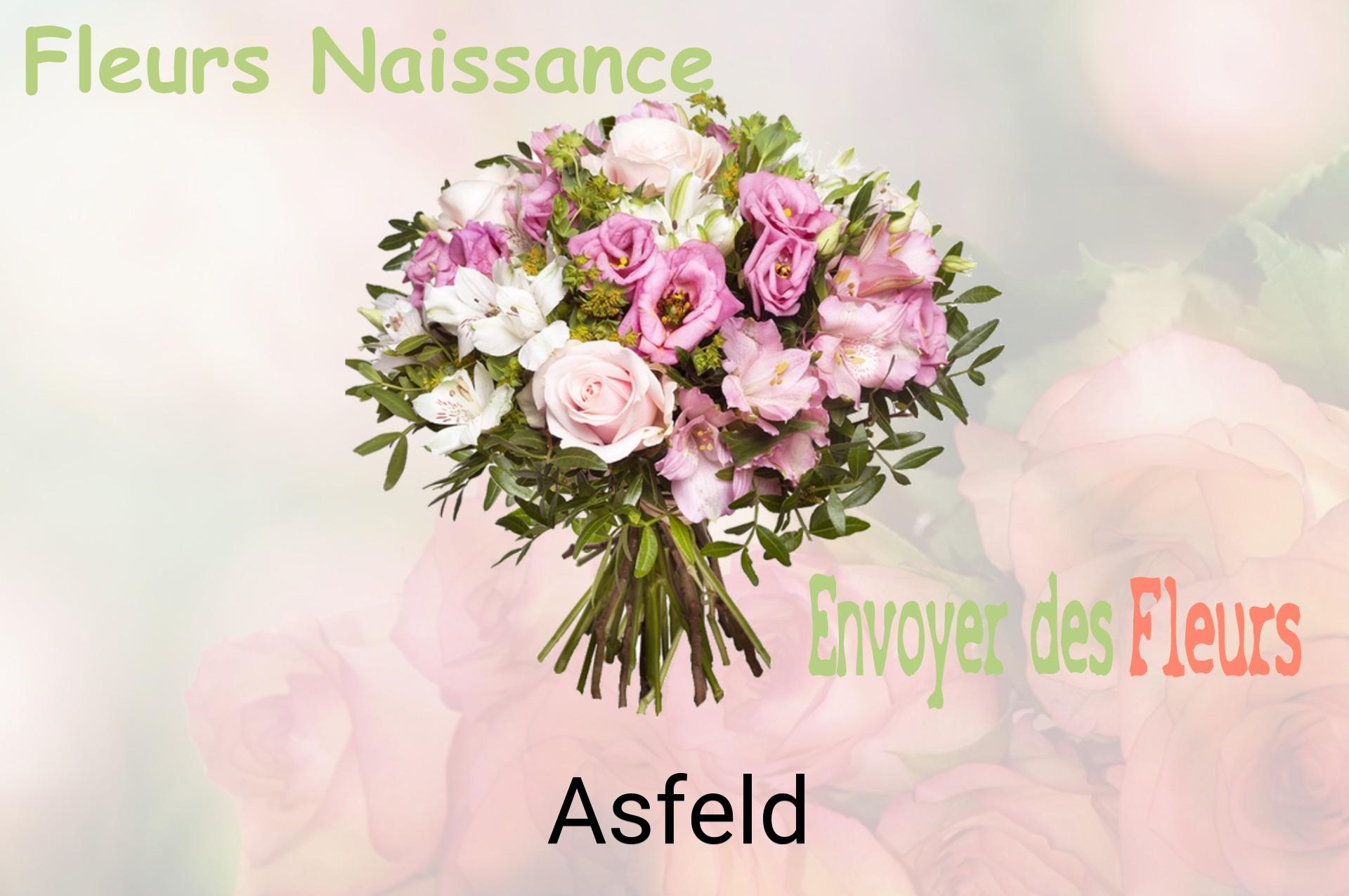 Bouquet de fleurs de naissance livré à Asfeld